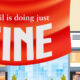 Retail opener illo with banner