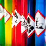 Chemical hazard pictograms Toxic focus