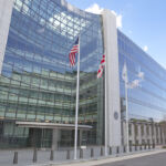 SEC Spring 2025 regulatory flex agenda Securities and Exchange Commission, SEC, Building in Washington DC. The SEC regulates stocks and bonds and related financial activities.