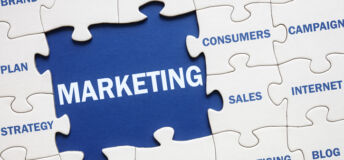 Business marketing solution jigsaw puzzle